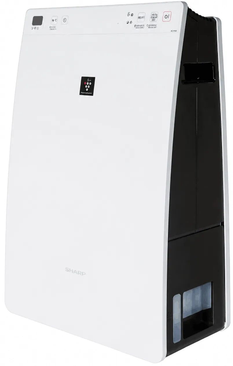 Мойка воздуха Sharp KCF31RW на белом фоне